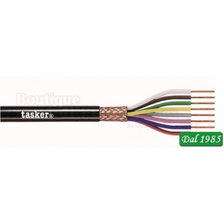 CAVO SCHERMATO C8025 TASKER 8 x 0,25mm² 23AWG