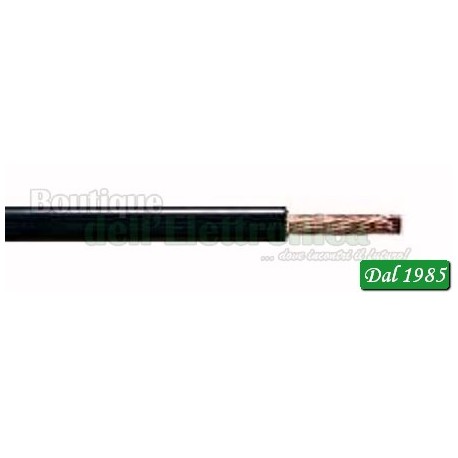 CAVO UNIPOLARE FLEXIBLE C235N 1X6mm² TASKER NERO