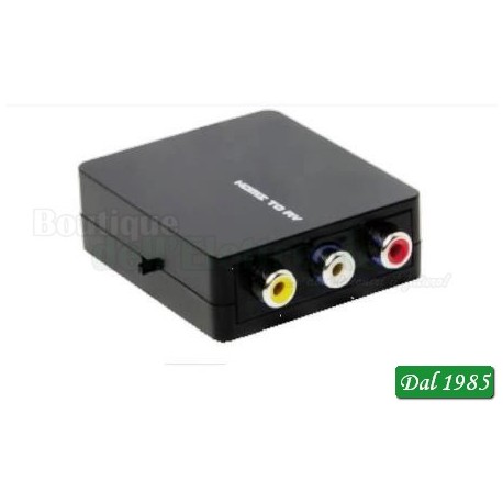 CONVERTITORE HDMI / RCA PER DVR DI VIDEO SORVEGLIANZA