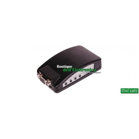 CONVERTITORE VIDEO RCA/S-VHS-VGA