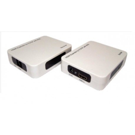 ESTENSORE DI SEGNALE HDMI SU SINGOLO CAVO ETHERNET 100MT FULL HD CON RIPETITORE DI TELECOMANDO
