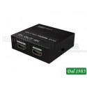 MINI SPLITTER HDMI 2 USCITE 3D 4K X 2K