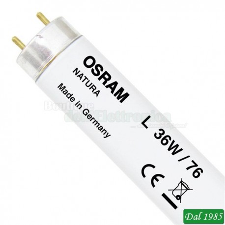 NEON LINEARE 36 WATT 120 CM LUCE NATURA OSRAM