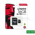 MICRO SD 16GB CLASSE 10 PLUS KINGSTON100 MB/s