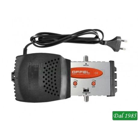AMPLIFICATORE DI LINEA PER INTERNO 20dB 25-060