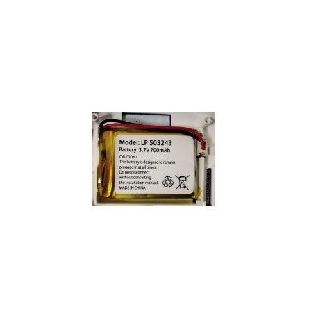 BATTERIA RICARICABILE DI RICAMBIO PER ANTIFURTI 67.3200.55 E 67.3200.58