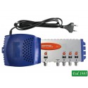 CENTRALINO PER INTERNO INGRESSO VHF 21-34 36/60 21/60 GUADAGNO 33 dB 12 VOLT 123 dBuV
