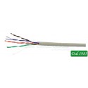 CAVO DI RETE ETHERNET CAT.5E SOLIDO AWG 24 UTP RAME EASY-PULL BOX 125M