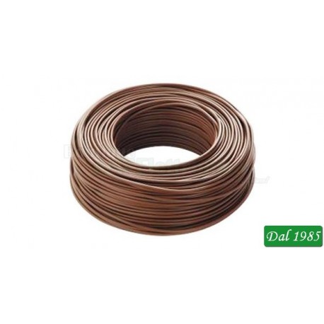 CAVO ELETTRICO 3X2,5mm MARRONE