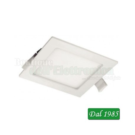 PLAFONIERA QUADRATA A LED LUCE CALDA- LUCE NATURALE -LUCE FREDDA 4000°K 175X31,5 DA INCASSO