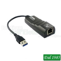 ADATTATORE DA USB 3.0 A LAN ETHERNET GIGABIT