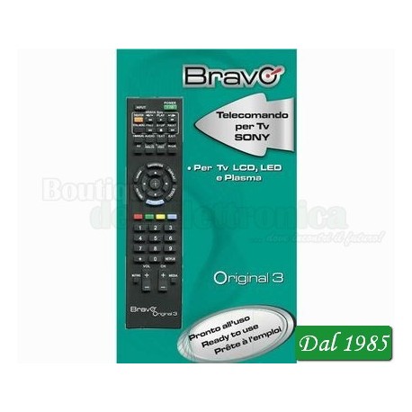TELECOMANDO DEDICATO PER TUTTI I TV SONY