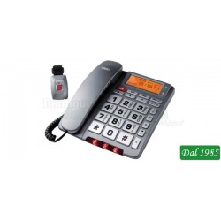 TELEFONO A FILO CON TELECOMANDO SOS SAIET