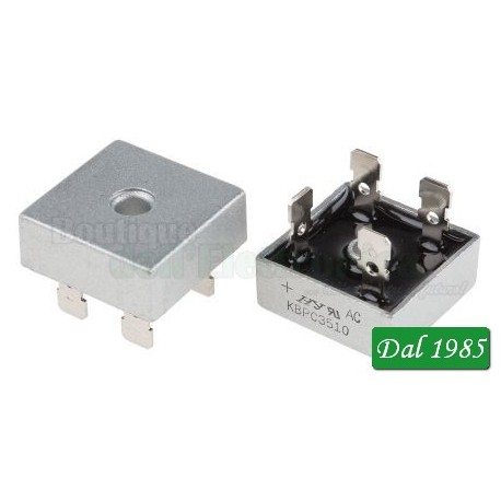 PONTE DI DIODO KBPC3510 1000 VOLT 35 AMPER