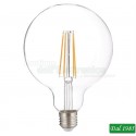 LAMPADINA LED FILAMENT GLOBO G95 E27 8W LUCE NATURALE 4000°K