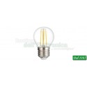 LAMPADINA LED FILAMENT MINI GOCCIA E27 4W LUCE NATURALE 4000°K