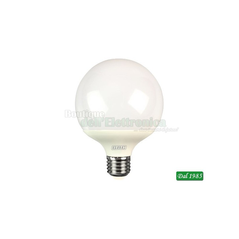 LAMPADINA LED GLOBO 120 E27 18W LUCE FREDDA