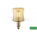 LAMPADINA VINTAGE LED ANFORA 125 DECO LINE E27 4W LUCE CALDA