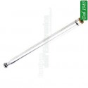 ANTENNA TELESCOPICA STILO 0,6mmX10,5 cm 6ELEMENTI