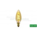 LAMPADINA VINTAGE LED CANDELA DECO FLEX E14 4W LUCE CALDA