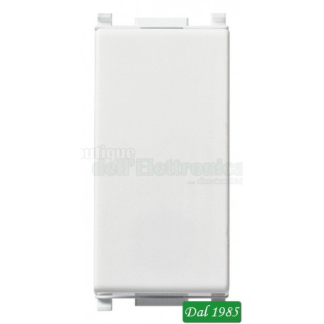 PULSANTE 1P NO 10 AMPER 250 VOLT ILLUMINABILE COLORE BIANCO
