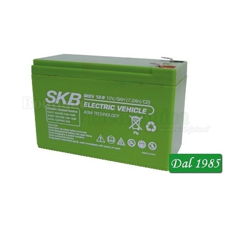 BATTERIA AL PIOMBO 12V 9.0AH SKB SKEV12-9.0