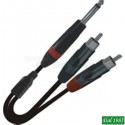 CAVO PROFESSIONALE SERIE Y JACK-2RCAYZZM100 LUNGHEZZA 3 METRI
