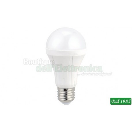LAMPADINA LED GOCCIA E27 18W LUCE FREDDA