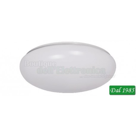 PLAFONIERA TONDA LED IP20 24WATT DIAMETRO 37CM
