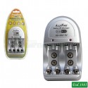 CARICA BATTERIA PER BATTERIE Ni-Cd, Ni-MH, FORMATOAAA-AA-9V