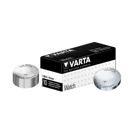 PILE ALL\'OSSIDO DI ARGENTO VARTA V384 -392 (SR41/41SW)