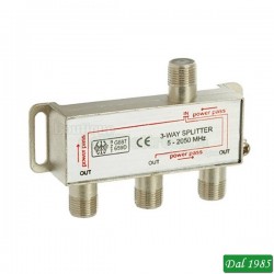 SPLITTER SATELLITE 1 IN 3 OUT