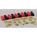 KIT 20 FASTON FEMMINA CON COPRIFASTON PASSO 6,3MM GRANDI