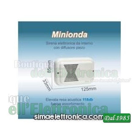 SIRENA INTERNA MINI ONDA