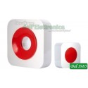 CAMPANELLO WIRELESS CON PORTATA 150 METRI ( Mod. iSNATCH QH-858S BIANCO/ROSSO )