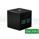 TIME CAM - TELECAMERA SPY IP WI-FI 720P ONVIF INTEGRATA IN UNA SVEGLIA, CON AUDIO BI-DIREZIONALE, IR LED TRASPARENTI, REGISTRAZI