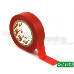 NASTRO ISOLANTE IN PVC 15mmX10mt ROSSO