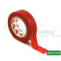 NASTRO ISOLANTE IN PVC 15mmX10mt ROSSO