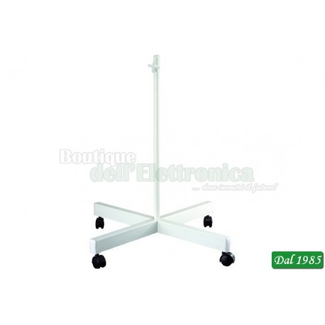 STAND DA PAVIMENTO IN METALLO PER LAMPADE A PANTOGRAFO