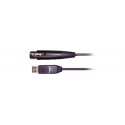 CAVO USB CON CONNETTORE XLR E CONVERTITORE