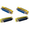 ADATTATORE MASCHIO/FEMMINA 25 POLI