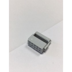 CONNETTORE AD INNESTO A 10 CONTATTI A COMPRESIIONE MANUALE