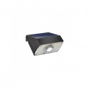 PLAFONIERA A LED DA PARETE CON PANNELLO SOLOARE + SENSORE PIR + CREPUSCOLARE 1000lm
