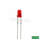 LED CILINDRICO A LUCE DIFFUSA 3mm ROSSO