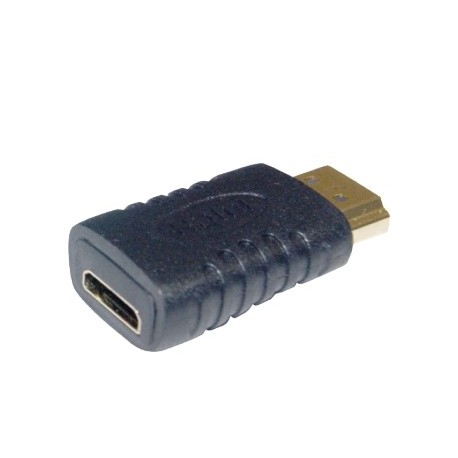 ADATTATORE HDMI HIGH SPEED CON ETHERNET 4K SPINA / MINI C PRESA