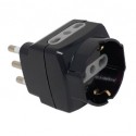 ADATTATORE 90° SPINA 16A / 2 PRESE 10-16A + 1 PRESA UNIVERSALE