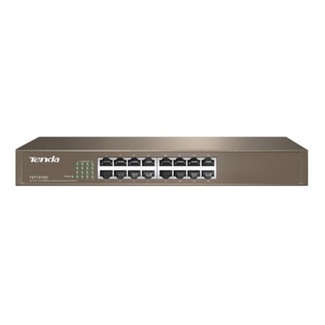 SWITCH PER RTETI LAN 16 PORTE MODEL:TEF1118P-16-150W SPECIAL FOR WLAN AND IP SURVEILLANCE