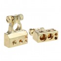 MORSETTO POLARITA' BATTERIA PROFESSIONALE ''PLACCATURA ORO''