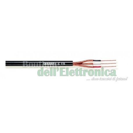CAVO SCHERMATO 3 X 0,14