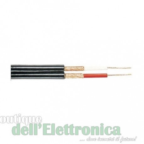 CAVO SCHERMATO BIPOLARE PIATTO 2X0,35mm